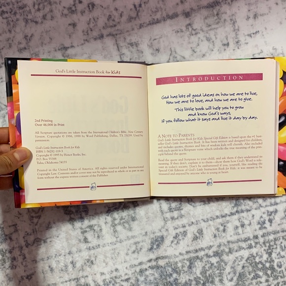 Vintage “God’s Little Instruction Book for Kids” Special Edition - Picture 5 of 9